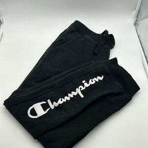 Black champion athletic joggers/ sweatpants